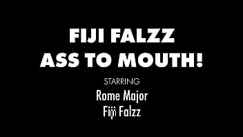 Wild anal fuck bbc alert fiji falzz makes rome cum on her big ass