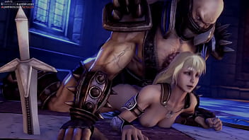 Sophitia is forced to accept defeat Sophitia is forced to accept defeat