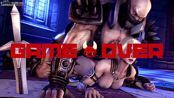 Sophitia is forced to accept defeat