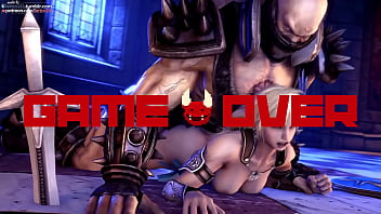 Sophitia is forced to accept defeat