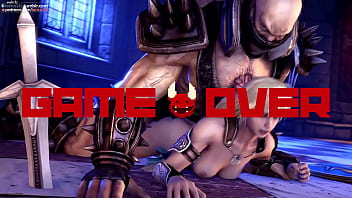 Sophitia is forced to accept defeat