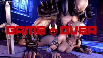 Sophitia is forced to accept defeat