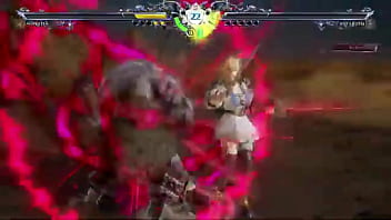 Sophitia is forced to accept defeat