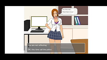 Sexy seductive student