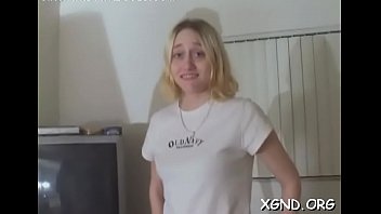 Wicked blonde jean gets her honey pot checked up