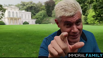 Mary popiense & alisa horokova get double stuffed on valentine's