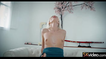 There's no time as bangkok dives into her tight shaved pussy