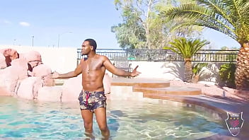 Anal by the pool helena price got spermed by rome after sex