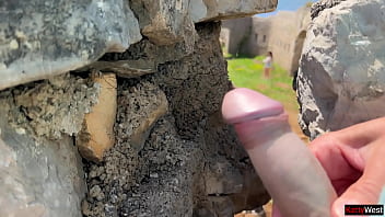 Public cock flashing girl got scared when she seen my cock but curiosity got the better of it