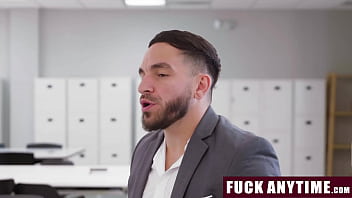 Employees enjoy freeuse office group sex