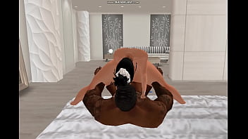 Femboy da bunda grande quicando no meu pau vu