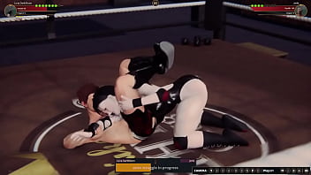 Luna vs jerle nf3d mixed mma battle maledom