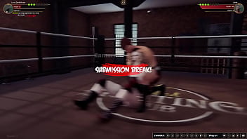 Luna vs jerle nf3d mixed mma battle maledom