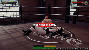 Luna vs jerle nf3d mixed mma battle maledom