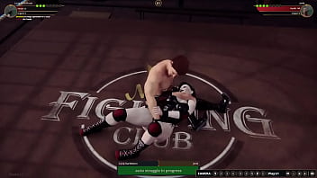 Luna vs jerle nf3d mixed mma battle maledom