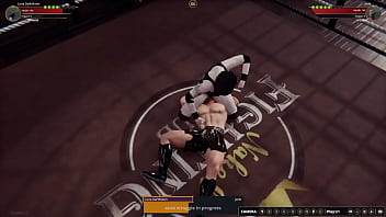 Luna vs jerle nf3d mixed mma battle maledom