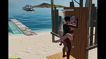 Sissy damla kendi mekanında esmer delikanlıya arkadan veriyor