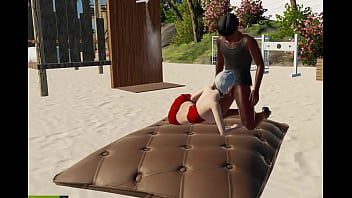 Sissy damla kendi mekanında esmer delikanlıya arkadan veriyor