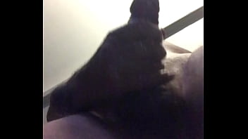 Grampa lubed little cock