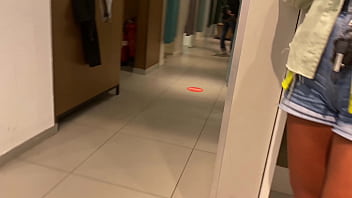 Risky sex in shopping centre