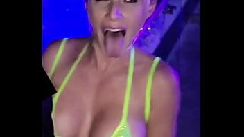 Blonde raver slut sucks and fucks you on rooftop