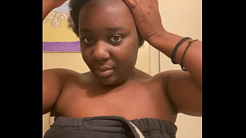 Exposed nude hairstylist behind the scenes