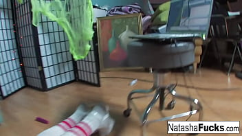 Busty slut gets wild