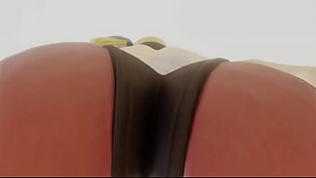 Street fighter humps juri's face