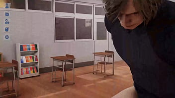 Leon's huge penis surprised 2b hentai game 3d animation Leon's huge penis surprised 2b hentai game 3d animation