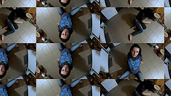 Face fucking and cum play while wearing tight jeans 284 preview