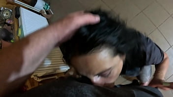 Face fucking and cum play while wearing tight jeans 284 preview