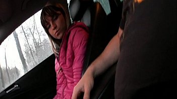 Publicagent petite nympho jenna fucked in my car