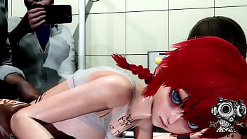 Propósito hentai pelirroja