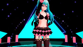 Miku undressing lingerie mirrrrrors