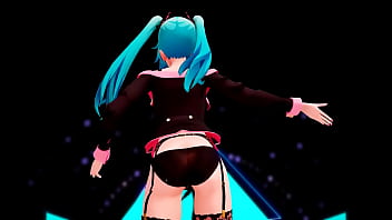 Miku undressing lingerie mirrrrrors