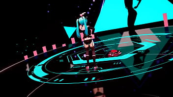 Miku undressing lingerie mirrrrrors