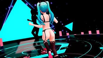 Miku undressing lingerie mirrrrrors