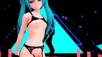Miku undressing lingerie mirrrrrors