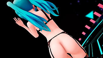 Miku undressing lingerie mirrrrrors
