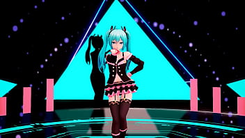 Miku undressing lingerie mirrrrrors