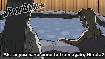 Hinata's training to boost her attributes