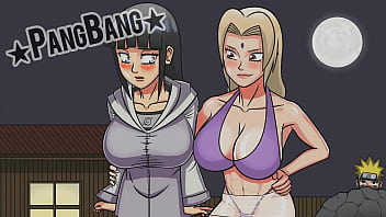 Hinata's training to boost her attributes