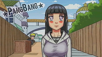 Hinata's training to boost her attributes
