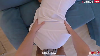 I fuck stuck stepmom to her pussy and then stick my dick in her ass and fill her with hot cum