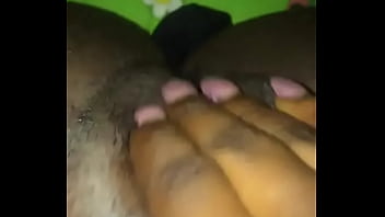 Sexy ebony bitch orgasm
