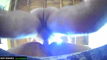 Cock & cucumber fucked pussy & ass stuffed cum in mouth