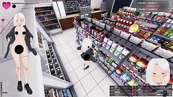 品出ししているバイトのお姉さんに近づいて、 聖水ぶっかけ! 品出ししているバイトのお姉さんに近づいて、 聖水ぶっかけ!