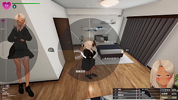 品出ししているバイトのお姉さんに近づいて、 聖水ぶっかけ！