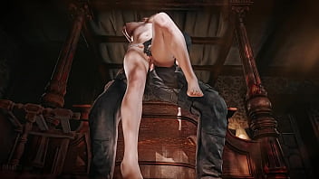 Pussy riding and facial cumshot