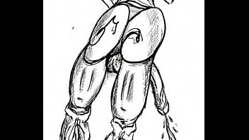 Massive big cock in public